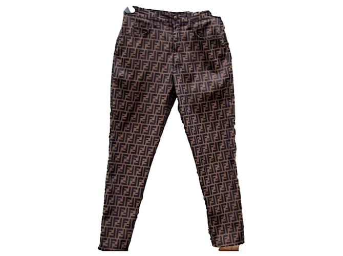 Fendi Un pantalon, leggings Polyester  ref.1077801