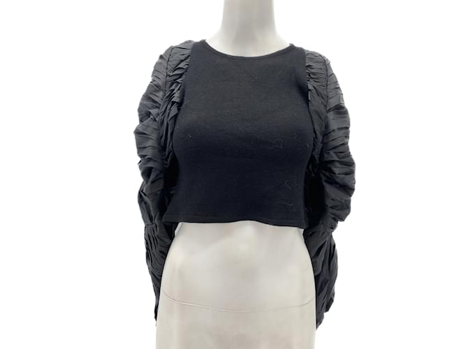 Autre Marque Tamar Keburia tops T.FR 38 Wool Black  ref.1077859