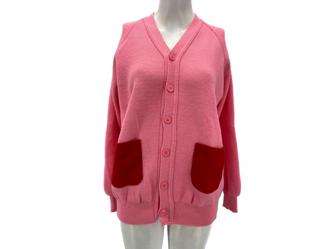 COMME DES GARCONS  Knitwear T.International S Polyester Pink  ref.1077890