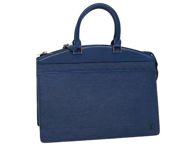 LOUIS VUITTON Epi Riviera Hand Bag Blue M48185 LV Auth th4044 Leather  ref.1078223