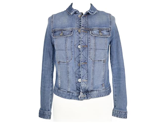 Zadig & Voltaire Blue Denim Jacket Cotton  ref.1078406