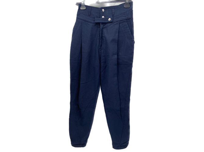 Frame Denim Pantaloni Frame T.US 26 Cotone Blu navy