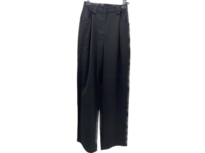 Autre Marque MANURI Pantalon T.International XS Coton Noir  ref.1078463