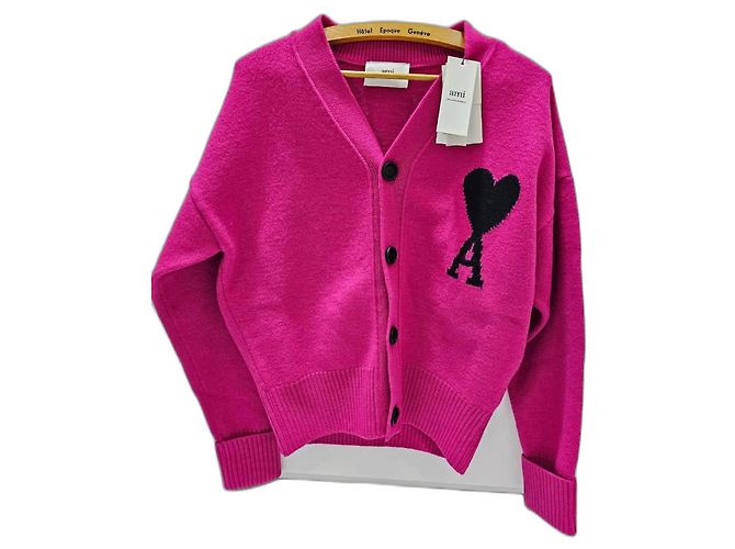 Ami Paris Rosa Freund-Cardigan