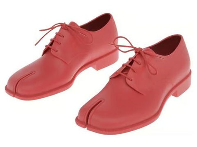Maison Martin Margiela Scarpe Tabi Rosse Rosso