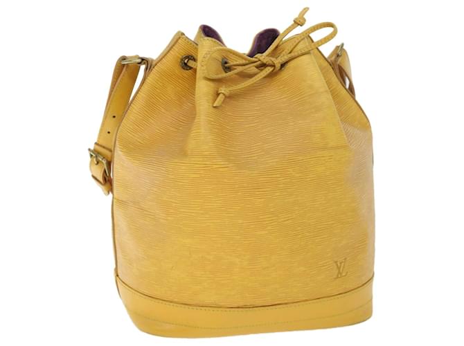 LOUIS VUITTON Epi Noe Shoulder Bag Tassili Yellow M44009 LV Auth th4055 Leather  ref.1078799