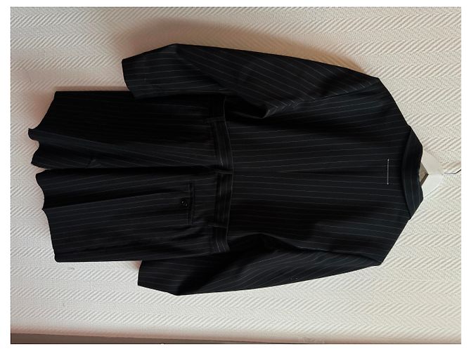 Mm6 Giacca Blazer Lungo Nero