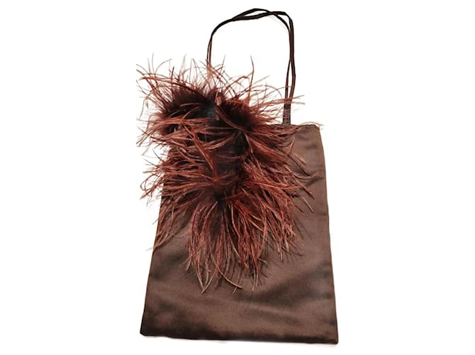 Jamin Puech Handbags Brown Silk  ref.1078842