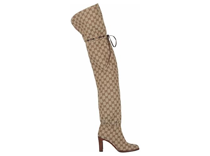 Timeless Gucci boots Camel  ref.1078913