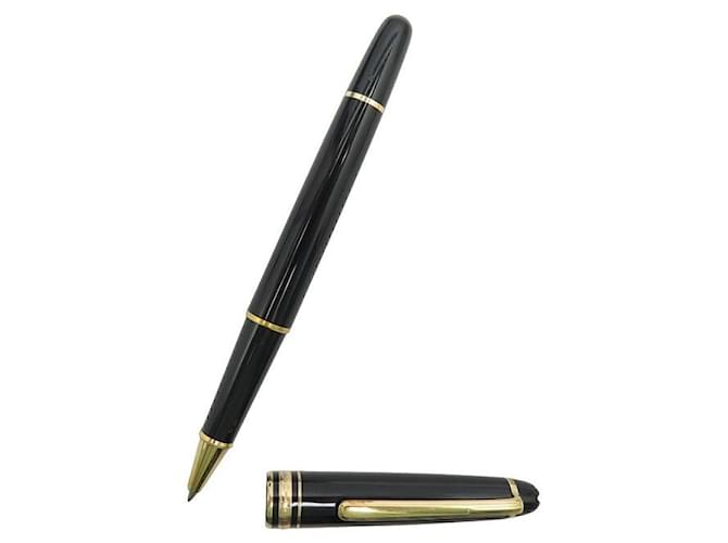 PENNA ROLLER IN RESINA MONTBLANC MEISTERSTUCK CLASSIC ORO VINTAGE Nero  ref.1079255