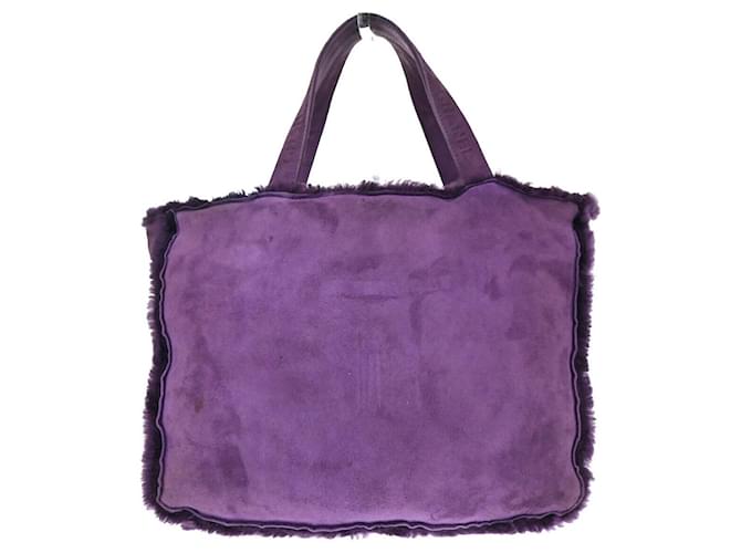 Chanel Cabas Púrpura Suecia  ref.1079522