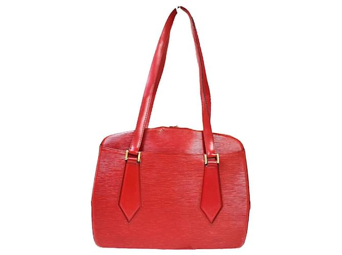 Louis Vuitton Voltaire Red Leather  ref.1079568