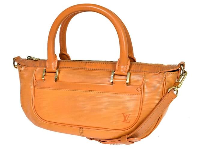 Louis Vuitton Danura Arancione Pelle  ref.1079662