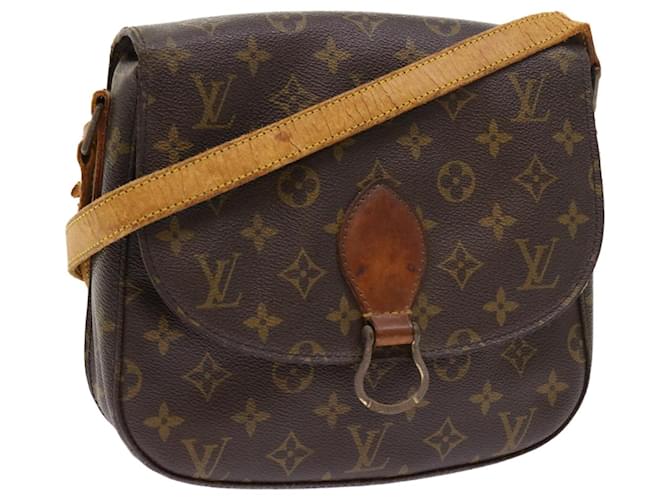 LOUIS VUITTON Monogram Saint Cloud GM Shoulder Bag M51242 LV Auth th4045 Cloth  ref.1079763