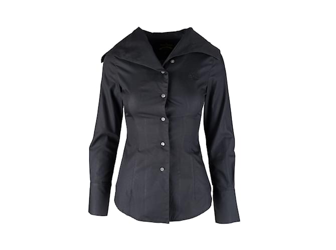 Vivienne Westwood Anglomania Shirt Black Cotton  ref.1079875