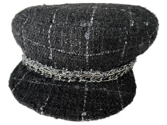 Chanel Hats Black