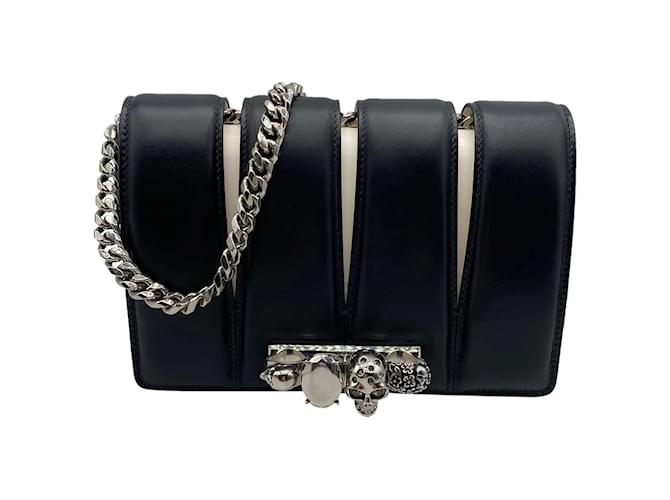ALEXANDER MCQUEEN  Handbags T.  leather Black  ref.1080222