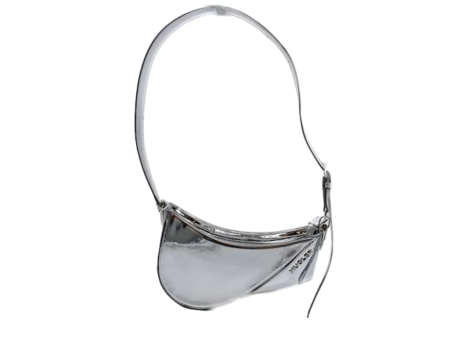 Thierry Mugler MUGLER  Handbags T.  Polyester Silvery  ref.1080223