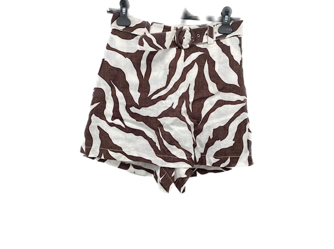FAITHFULL THE BRAND  Shorts T.US 4 Polyester Brown  ref.1080235