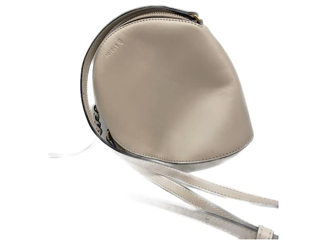 Autre Marque ICICLE  Handbags T.  leather Beige  ref.1080238