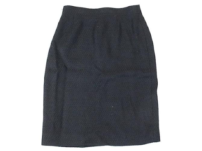 Chanel Skirts Black Tweed  ref.1080241