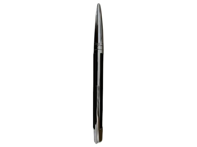 St Dupont Ballpoint Challenge pen, REFERENCE : 405674. Silver hardware Metal  ref.1080261