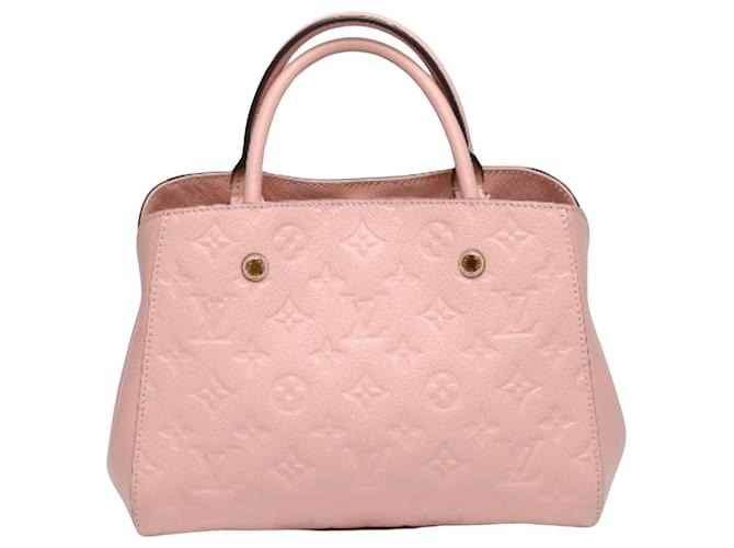 Louis Vuitton Pink Leder  ref.1080466