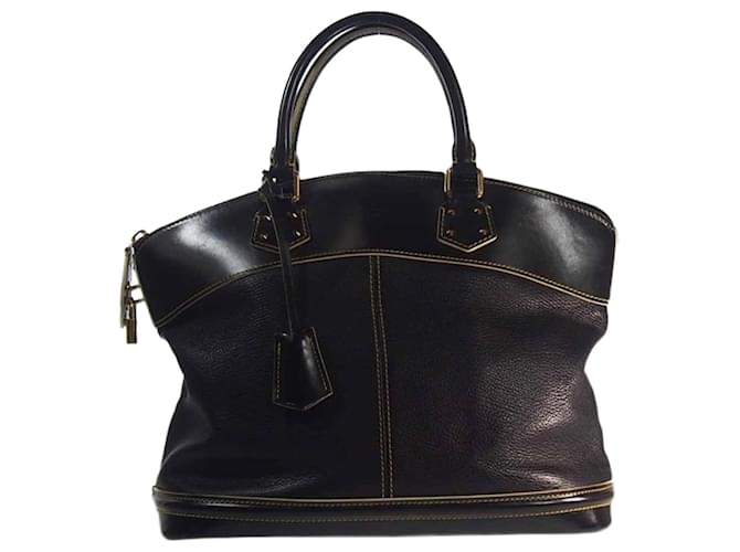 Louis Vuitton Lockit Black Leather  ref.1080544