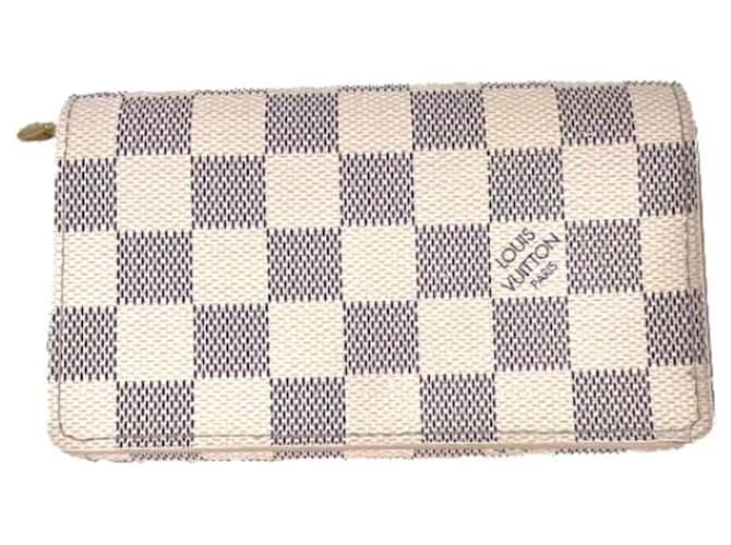 Louis Vuitton Zippy Beige Cloth  ref.1080757