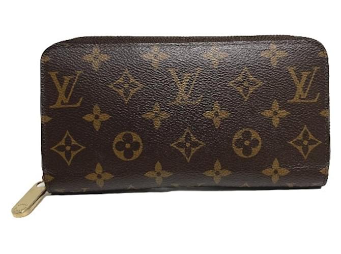 Louis Vuitton Zippy Wallet Toile Marron  ref.1080826