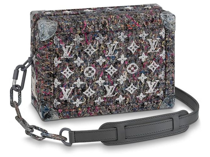 Louis Vuitton Baú Soft Trunk LV Felt Multicor