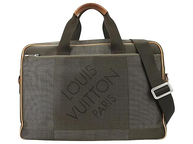 Asociación Louis Vuitton Castaño Lienzo  ref.1080908