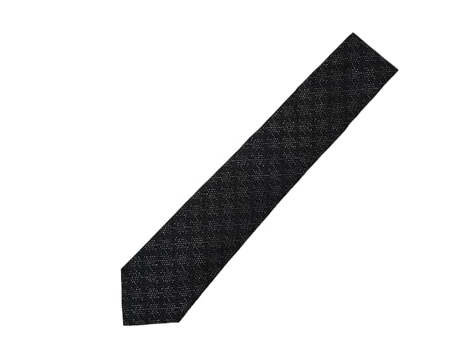 Cravate Chanel Noir  ref.1081248
