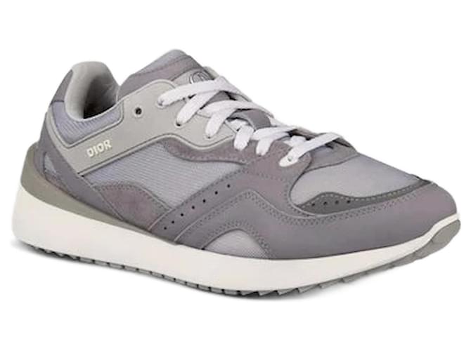 Sneakers B29 DIOR 41 Grey Cloth  ref.1081306