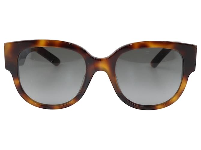 Brown Tortoiseshell Gradient Wildior BU Sunglasses Plastic  ref.1081549