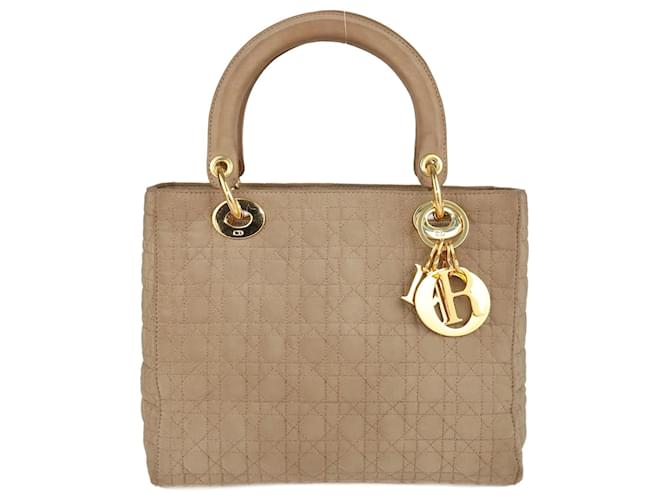 Beige lady 2025 dior bag