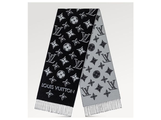 Louis Vuitton Écharpe LV Essential Shine Noir