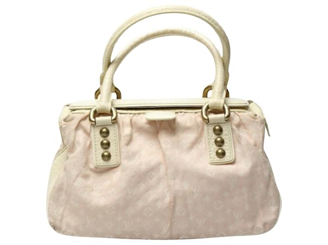 Graceful Louis Vuitton Mini Lin Pink Cloth  ref.1082055