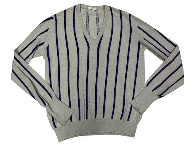 Ballantynes Sweaters Dark purple Cashmere  ref.1082198