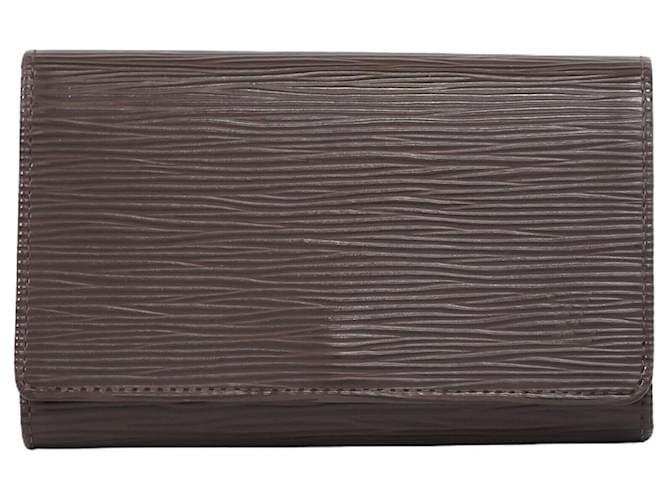Louis Vuitton Trésor Brown Leather  ref.1082216