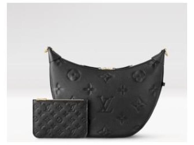Louise leather crossbody bag Louis Vuitton Black in Leather - 40149747