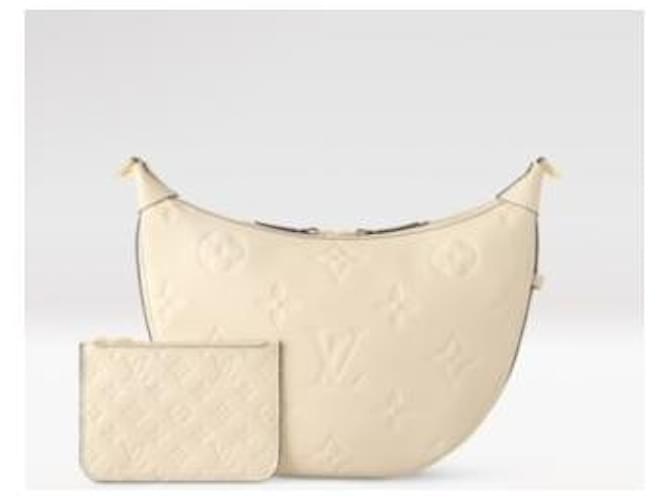 Louis Vuitton LV Loop Hobo Empreinte cream Beige Leather  ref.1082299