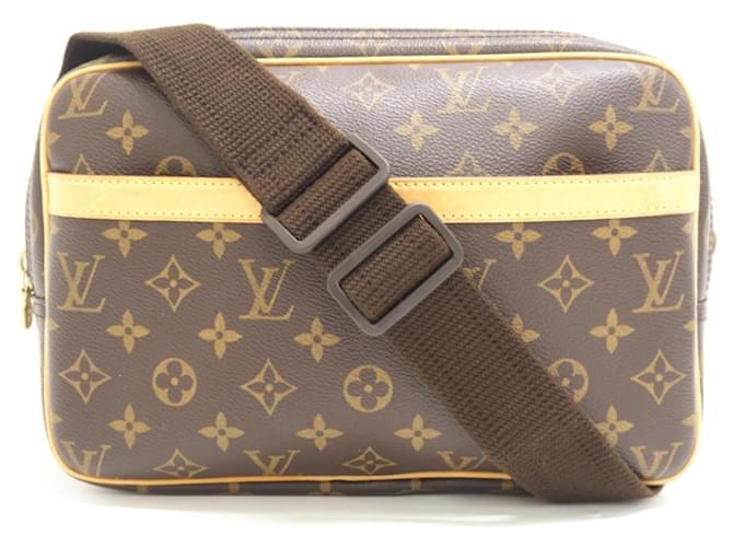 Louis Vuitton Reporter Brown Leather  ref.1082381