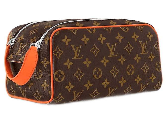 Louis Vuitton LV Dopp arco-íris laranja