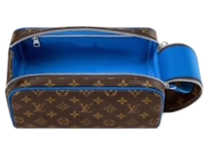 Louis Vuitton Kit LV Dopp mono et bleu Toile  ref.1082467