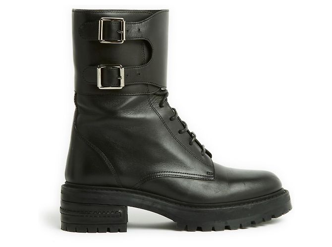 Dior D-Trap IT37.5 Pelle nera