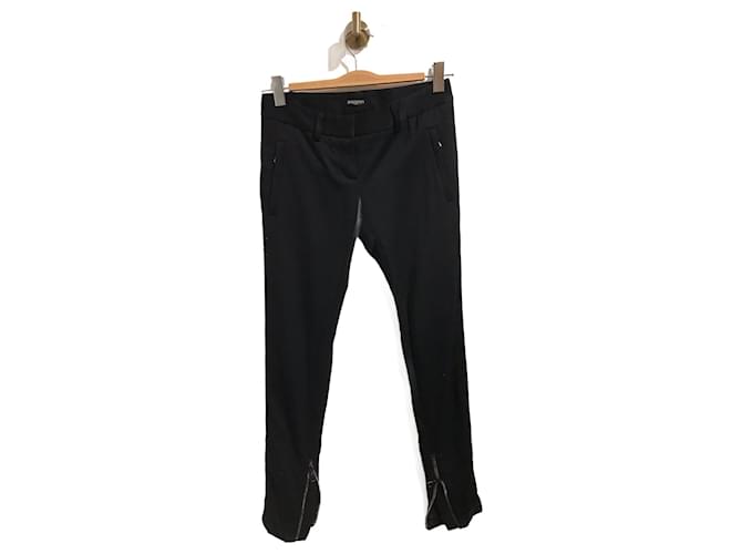 BALMAIN Pantalon T.International S Laine Noir  ref.1082767