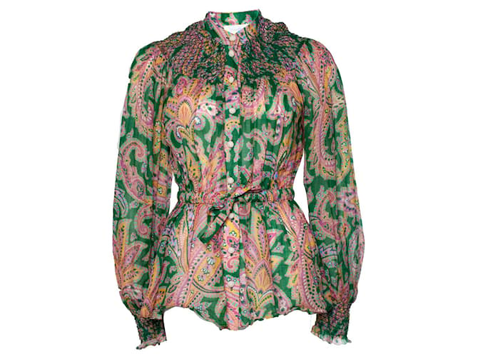 Autre Marque Zimmermann, blouse à imprimé cachemire Multicolore  ref.1082798