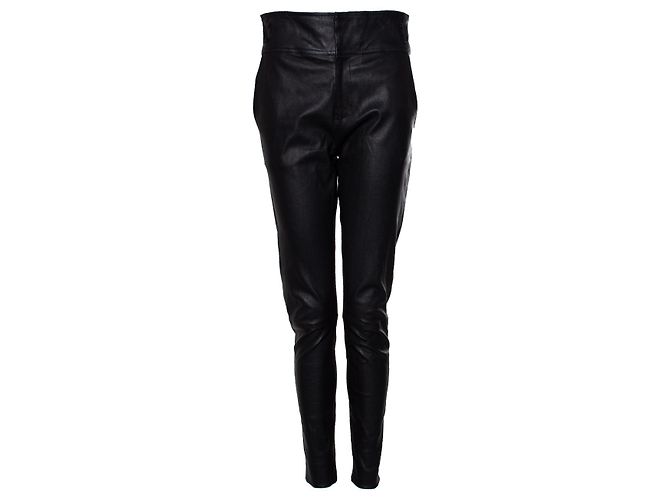 Autre Marque ADN, Pantalon de cuero negro