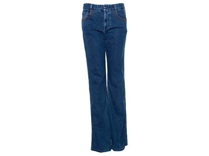 Chloé Chloe, Blue jeans Cotton  ref.1082806